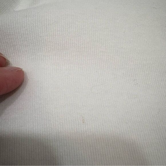 J. Crew Perfect Fit Long Sleeve Crewneck Tee in White Size M - Picture 9 of 11